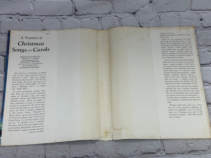 A Treasury of Christmas Songs and Carols by Henry W. Simon [1st Edition · 1955]