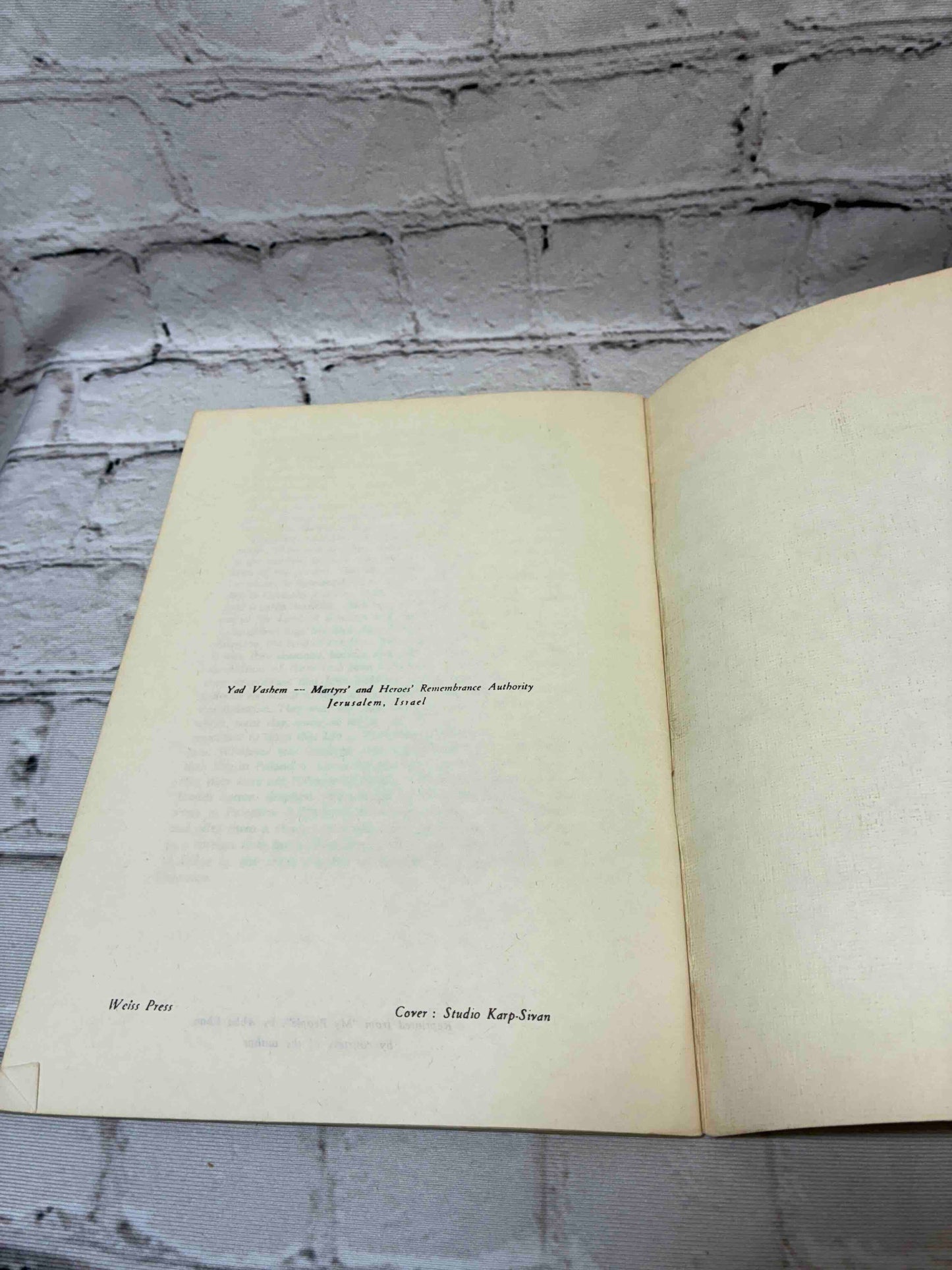 The Holocaust from Abba Eban's Book "My People"