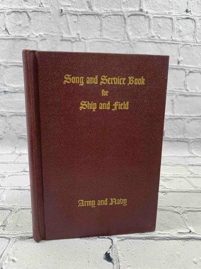 WWII Song and Service Book for Ship and Field Army & Navy