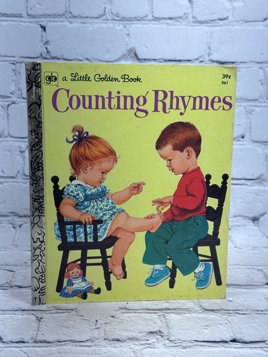 Counting Rhymes [A Little Golden Book · 6th Print · 1972]