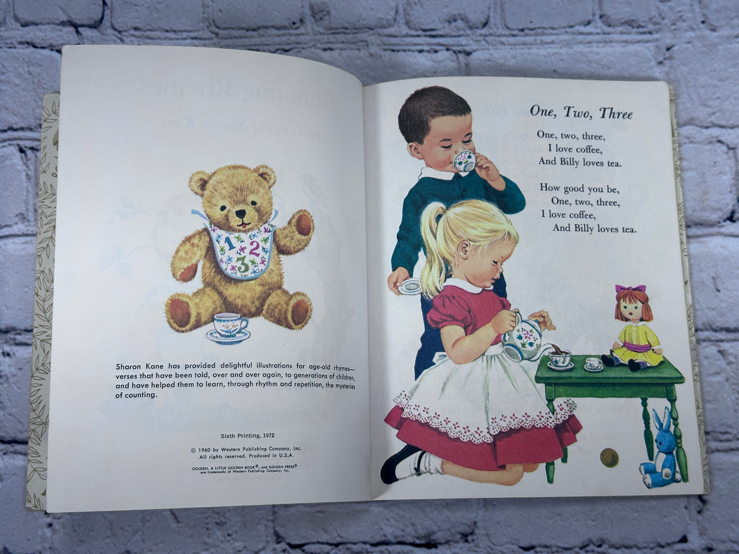 Counting Rhymes [A Little Golden Book · 6th Print · 1972]