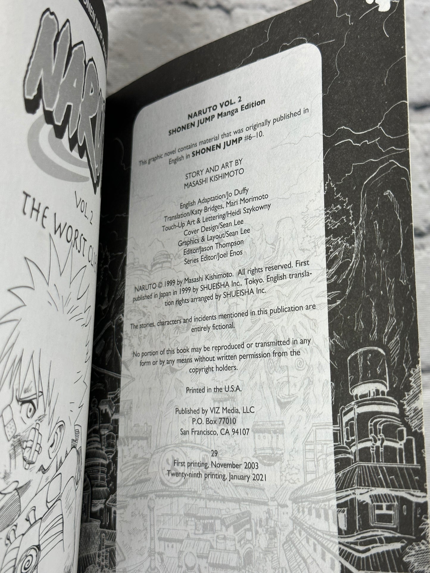 Naruto, Volume 2 by Masashi Kishimoto [2021]