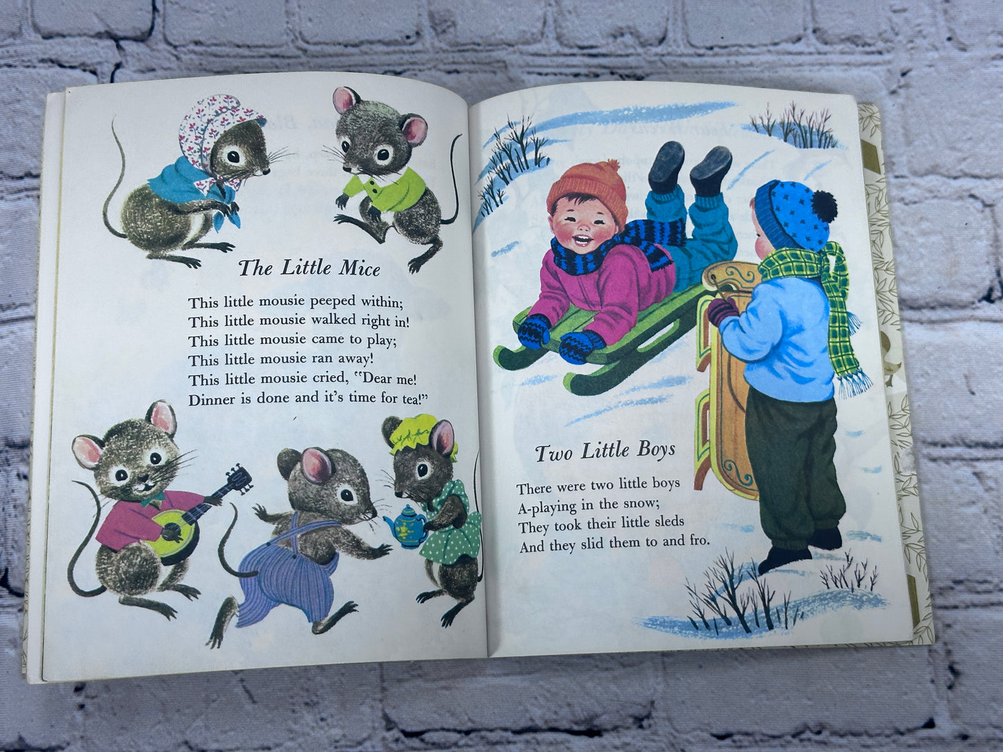 Counting Rhymes [A Little Golden Book · 6th Print · 1972]