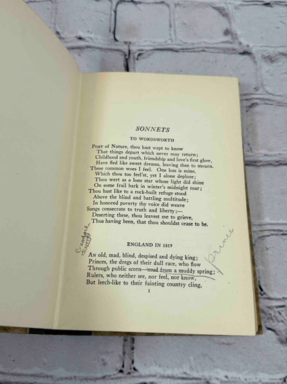 Selections from Shelley and Keats
