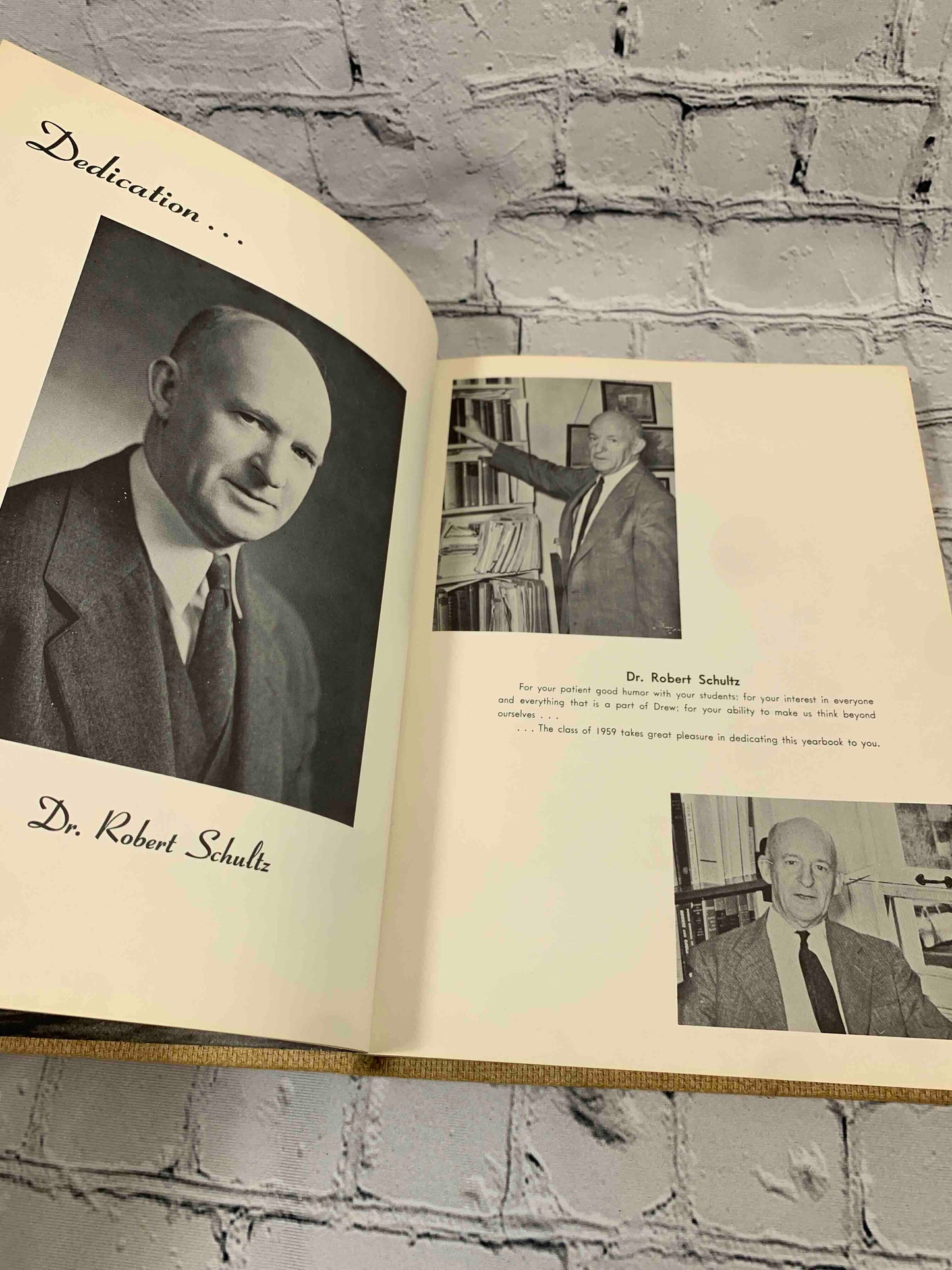 Oak Leaves Drew University Yearbook (Madison, NJ 1959)