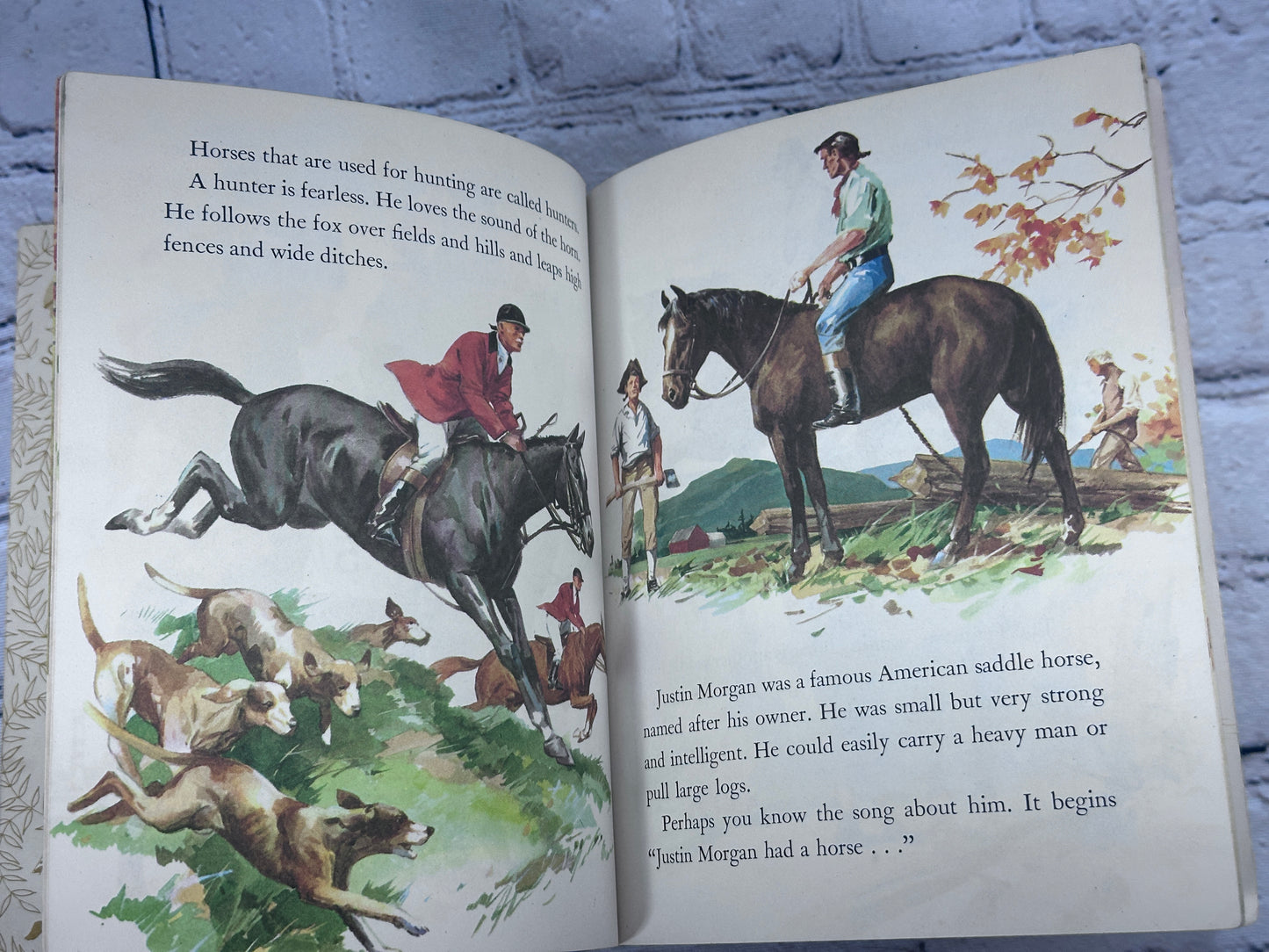 Horses by Blanche Perrin [A Little Golden Book · 1969]