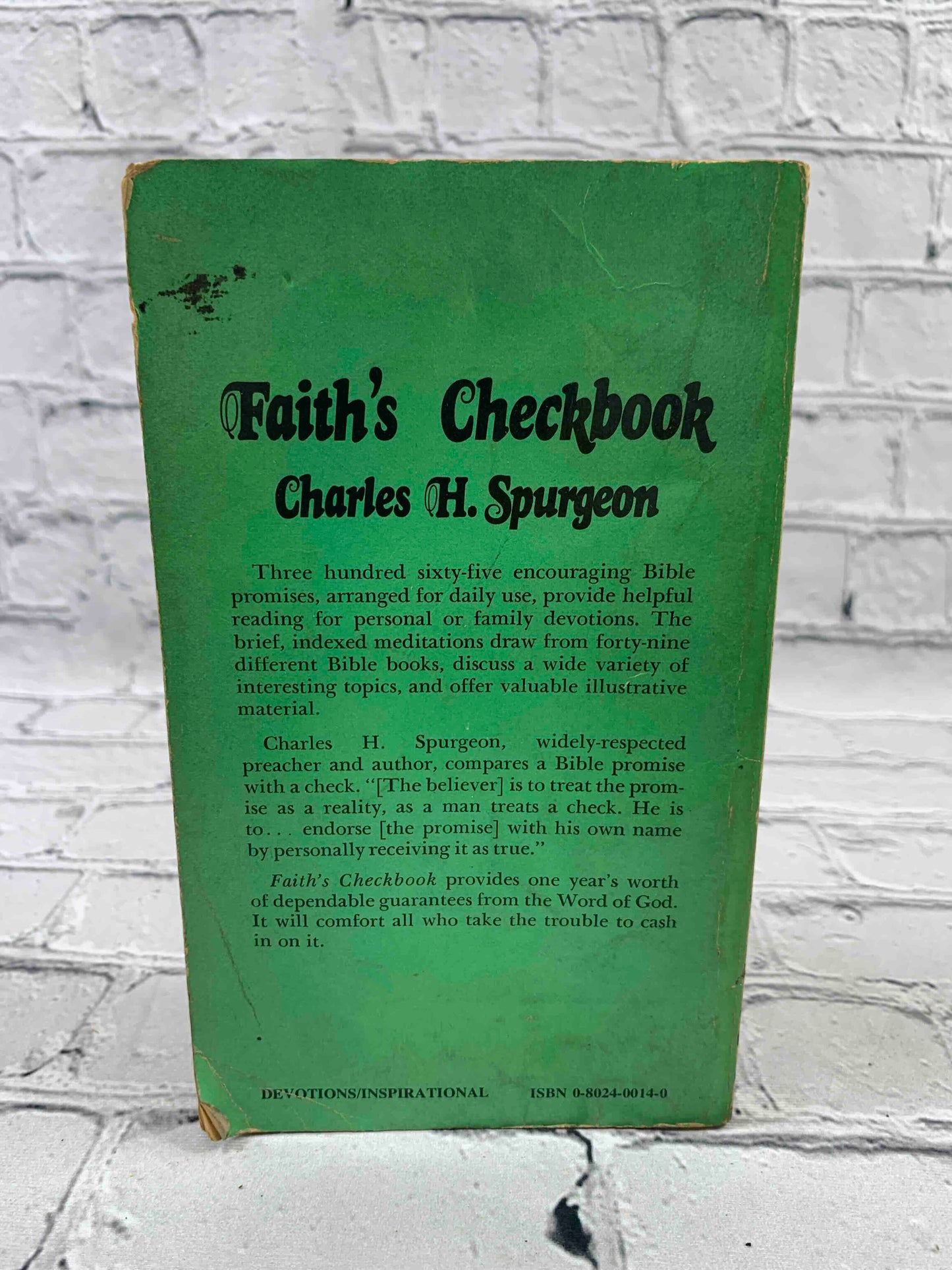 Faith's Checkbook
