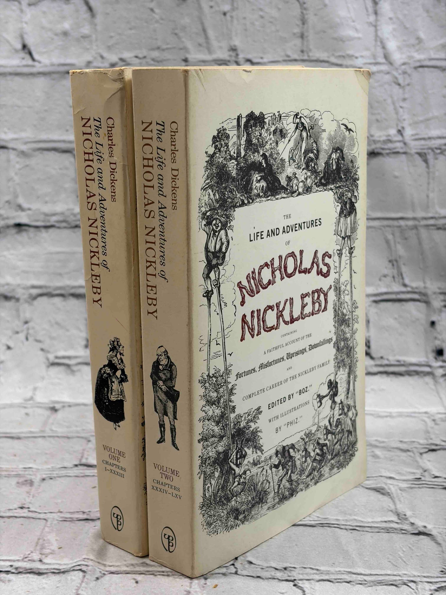 The Life and Adventures of Nicholas Niventures of Nicholas Nickleby: (2 Vols. Set)