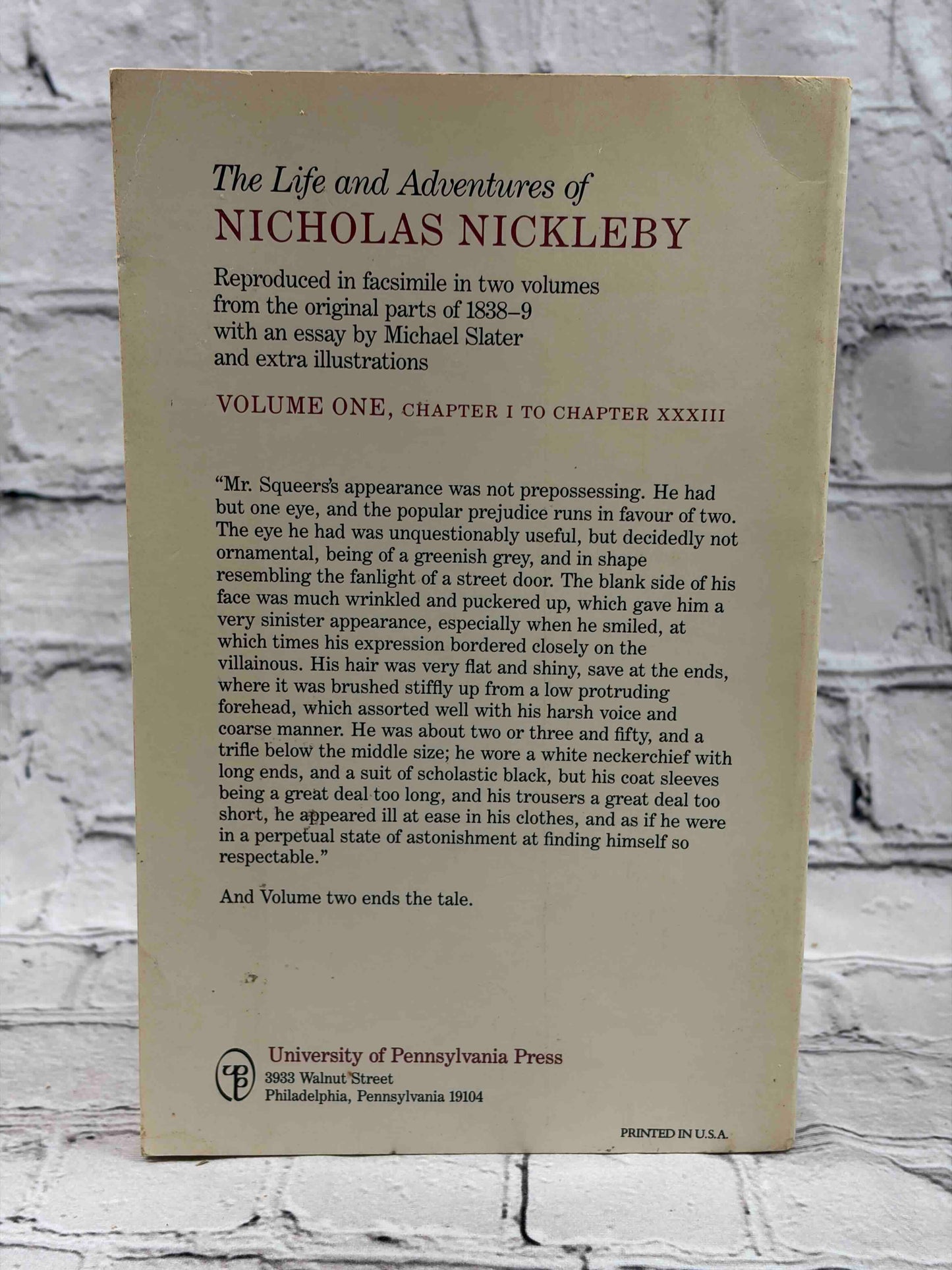 The Life and Adventures of Nicholas Niventures of Nicholas Nickleby: (2 Vols. Set)