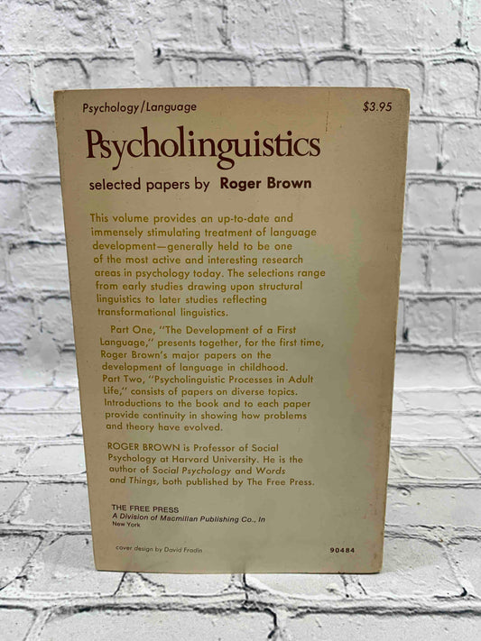 Psycholinguistics