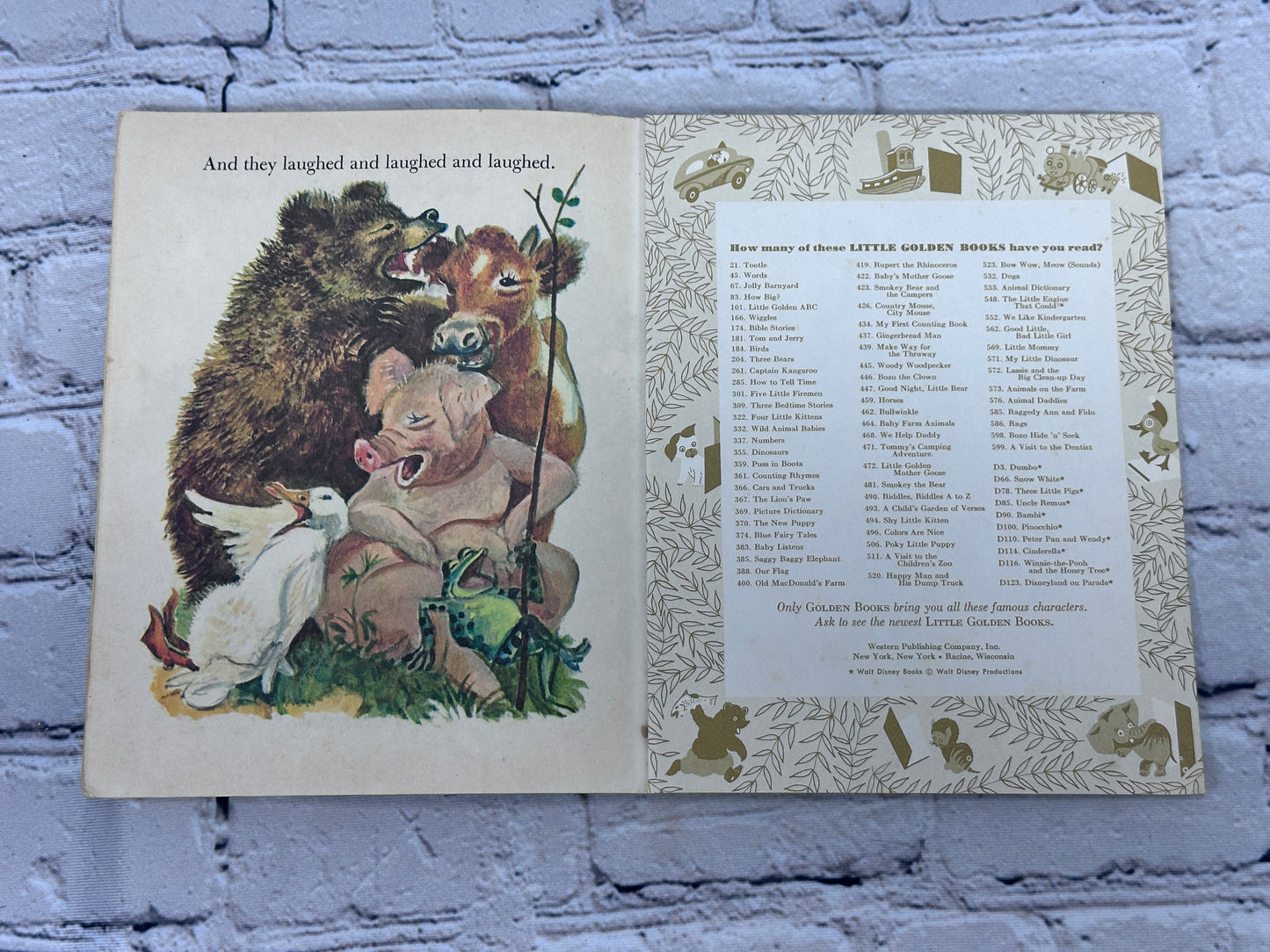 The Cow Went Over the Mountain [Little Golden Book · 3rd Print · 1971]