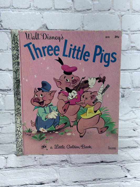 Walt Disneys Three Little Pigs [A Little Golden Book · 1971]