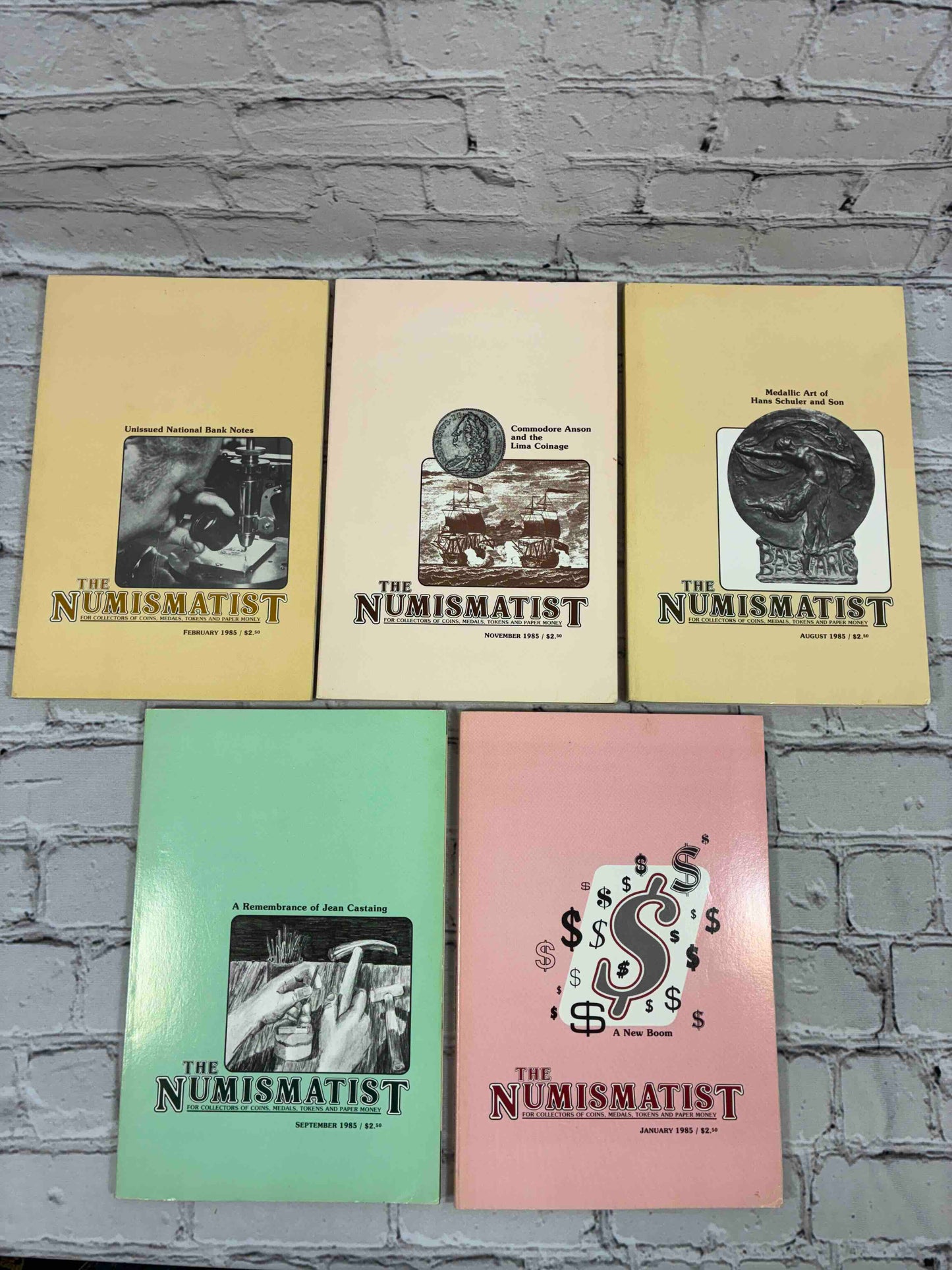 The Numismatist [11 Volumes · 1985 & 1986]