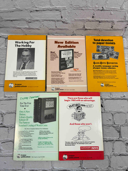 The Numismatist [11 Volumes · 1985 & 1986]