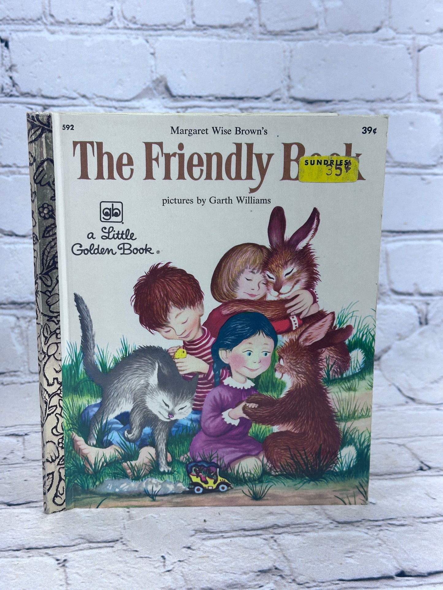 The Friendly Book by Margaret Wise Brown [Little Golden Book · 1974]