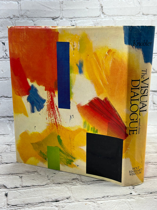 The Visual Dialogue by Nathan Knobler [1st Edition · 1st Printing · 1971]