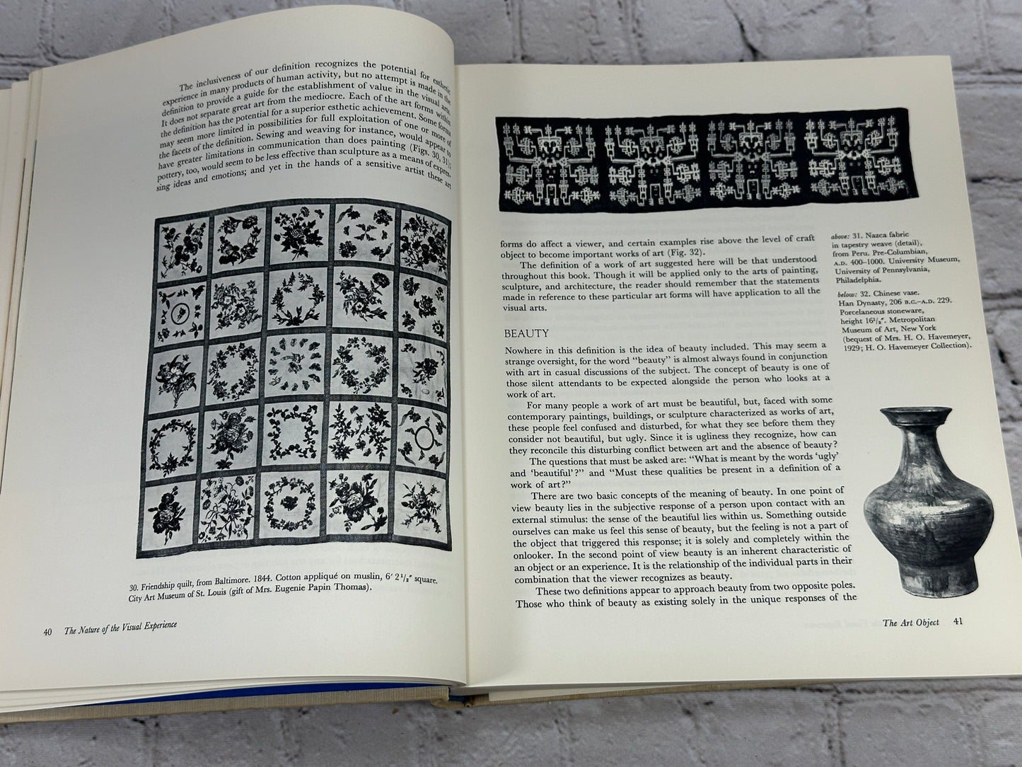 The Visual Dialogue by Nathan Knobler [1st Edition · 1st Printing · 1971]