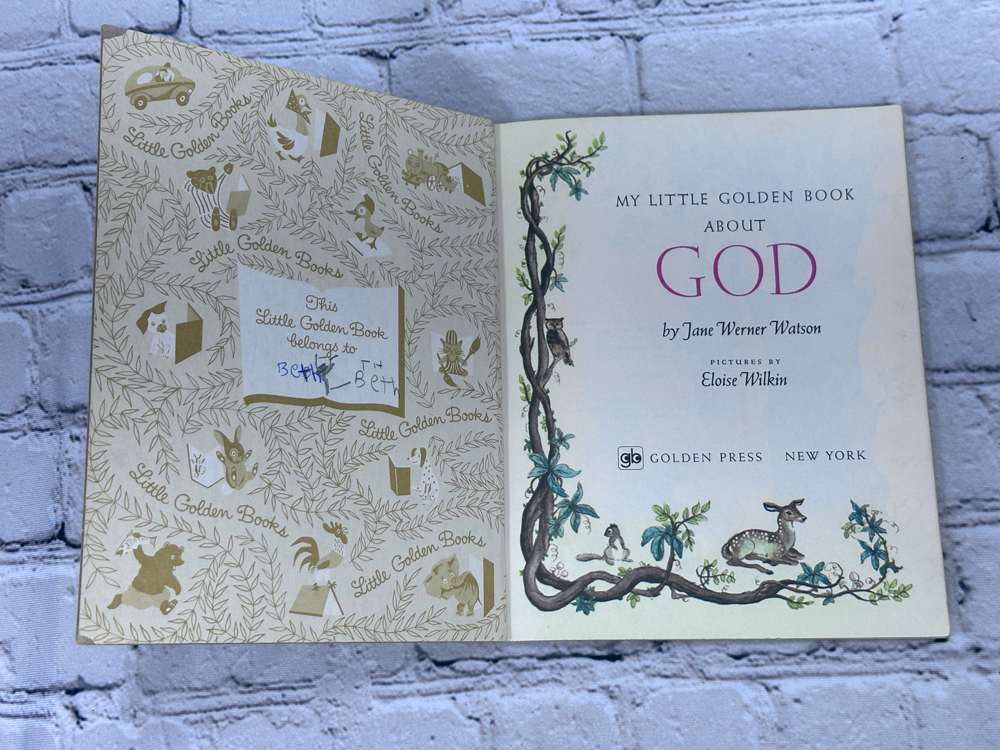 My Little Golden Book About God [A Little Golden Book]