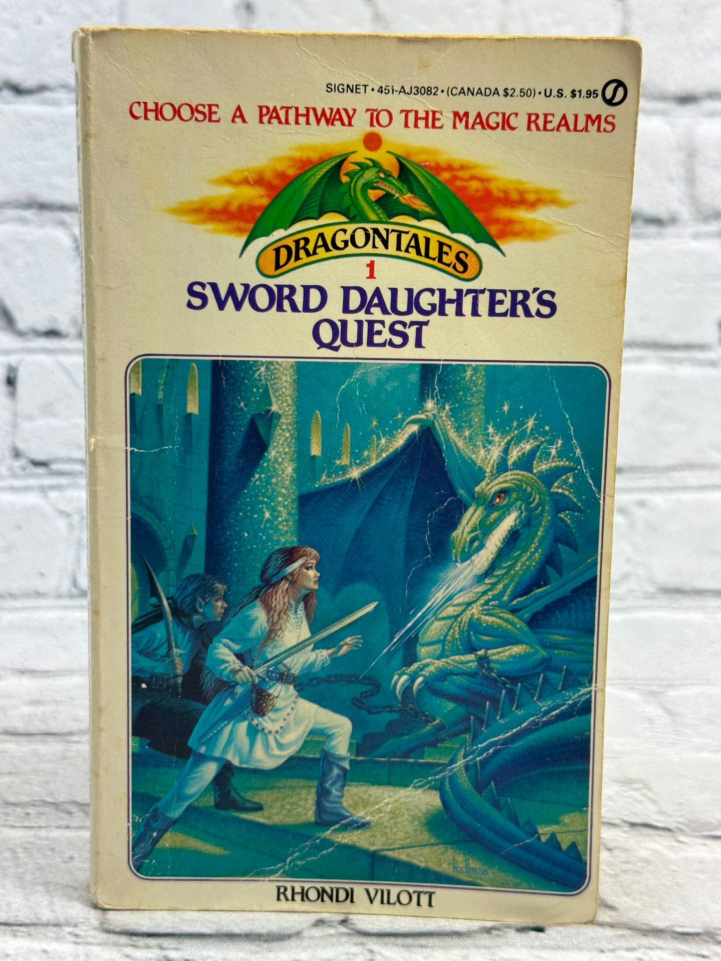 Sword Daughters Quest: Dragontales #1 by Rhondi Vilott [1984 · First Printing]