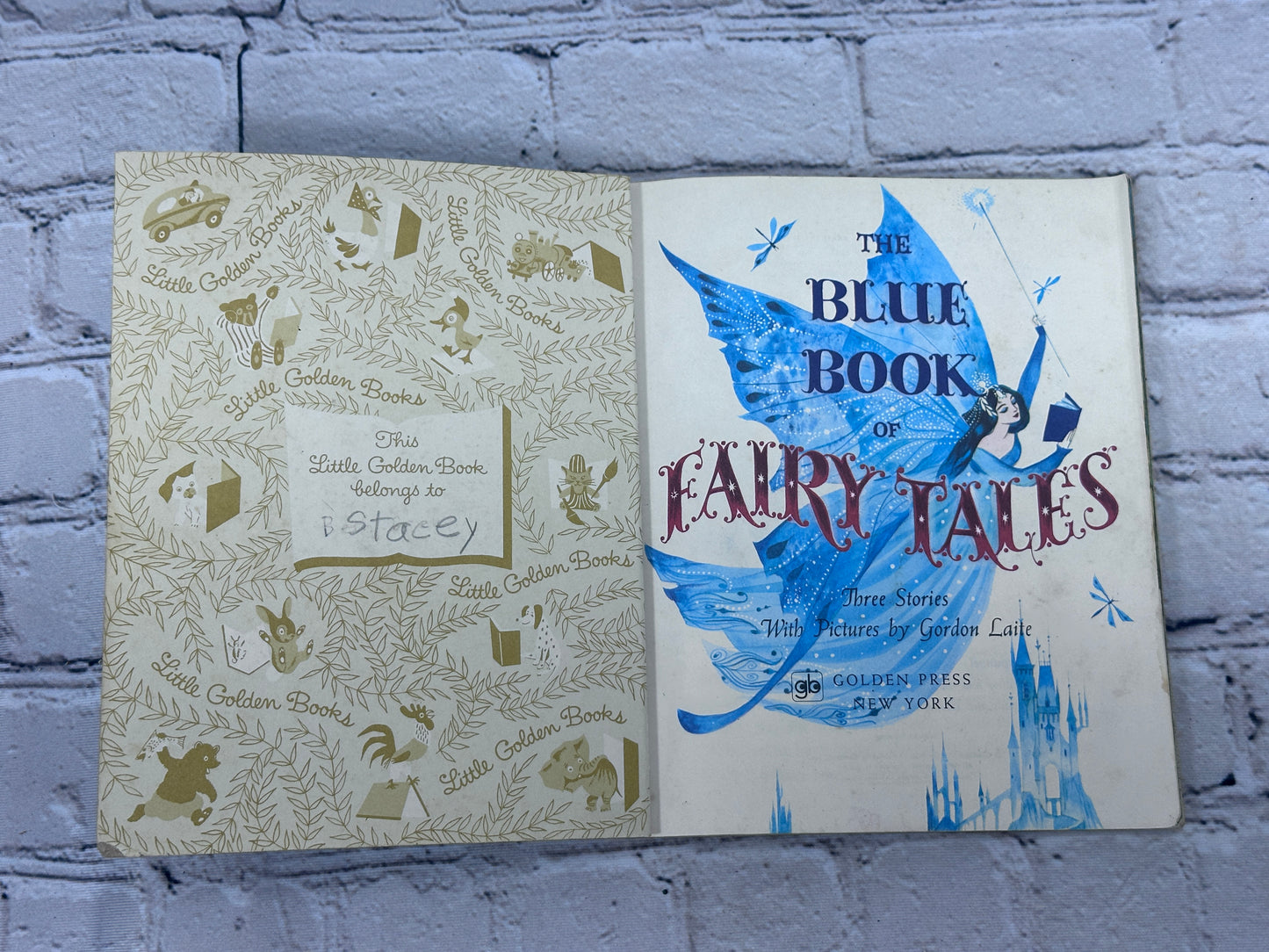 The Blue Book of Fairy Tales [A Little Golden Book · 2nd Print]