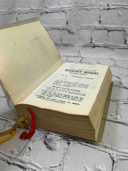New St. Joseph Weekday Missal (vol. II)