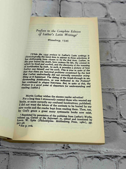 Martin Luther: Selections From His Writings