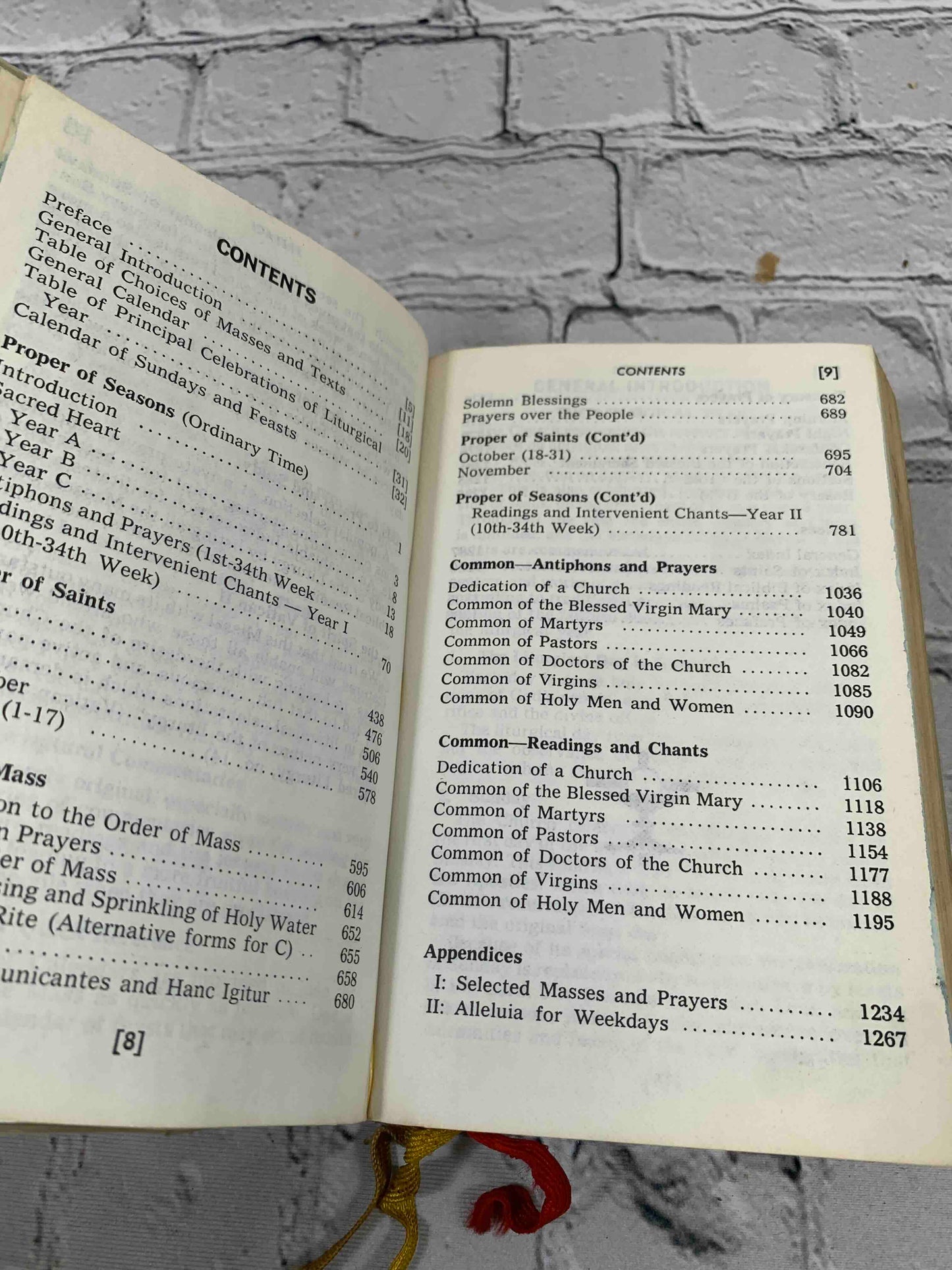 New St. Joseph Weekday Missal (vol. II)