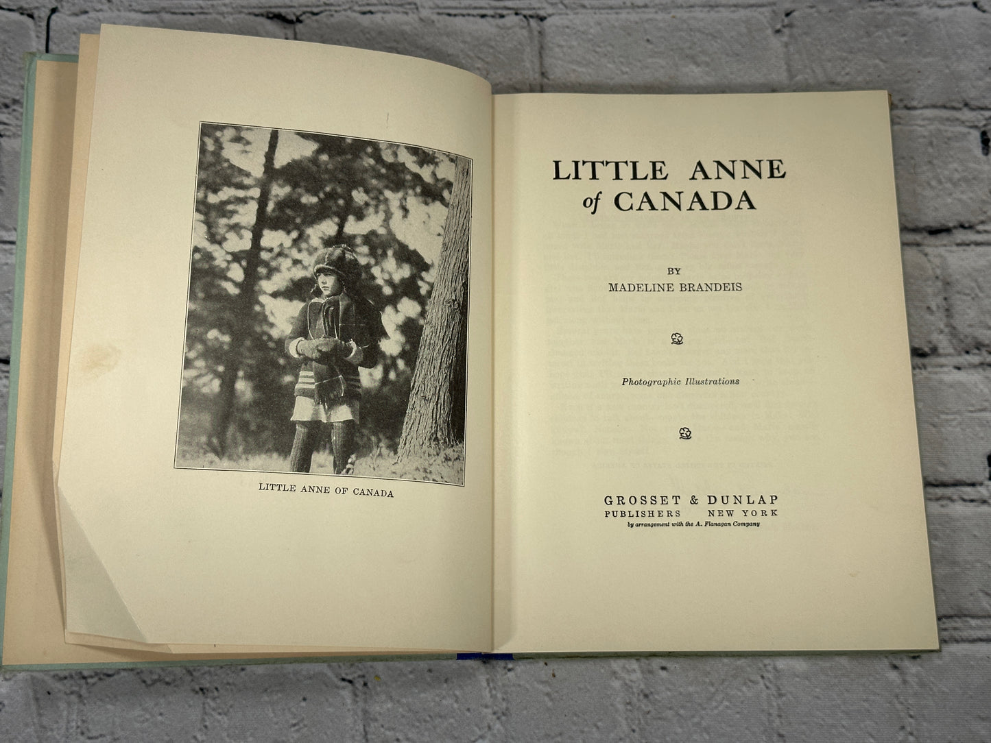 Little Anne of Canada by Madeline Brandeis [1st Edition · 1931]