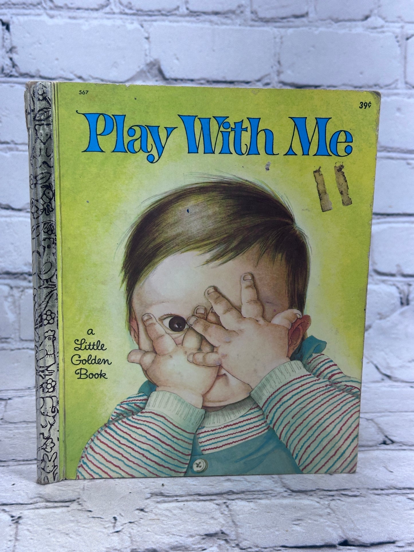 Play With Me By Ether Wilkin [A Little Golden Book · 2nd Print · 1969]