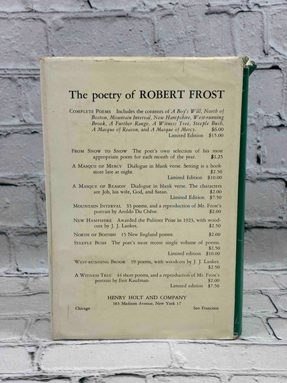 Complete Poems of Robert Frost