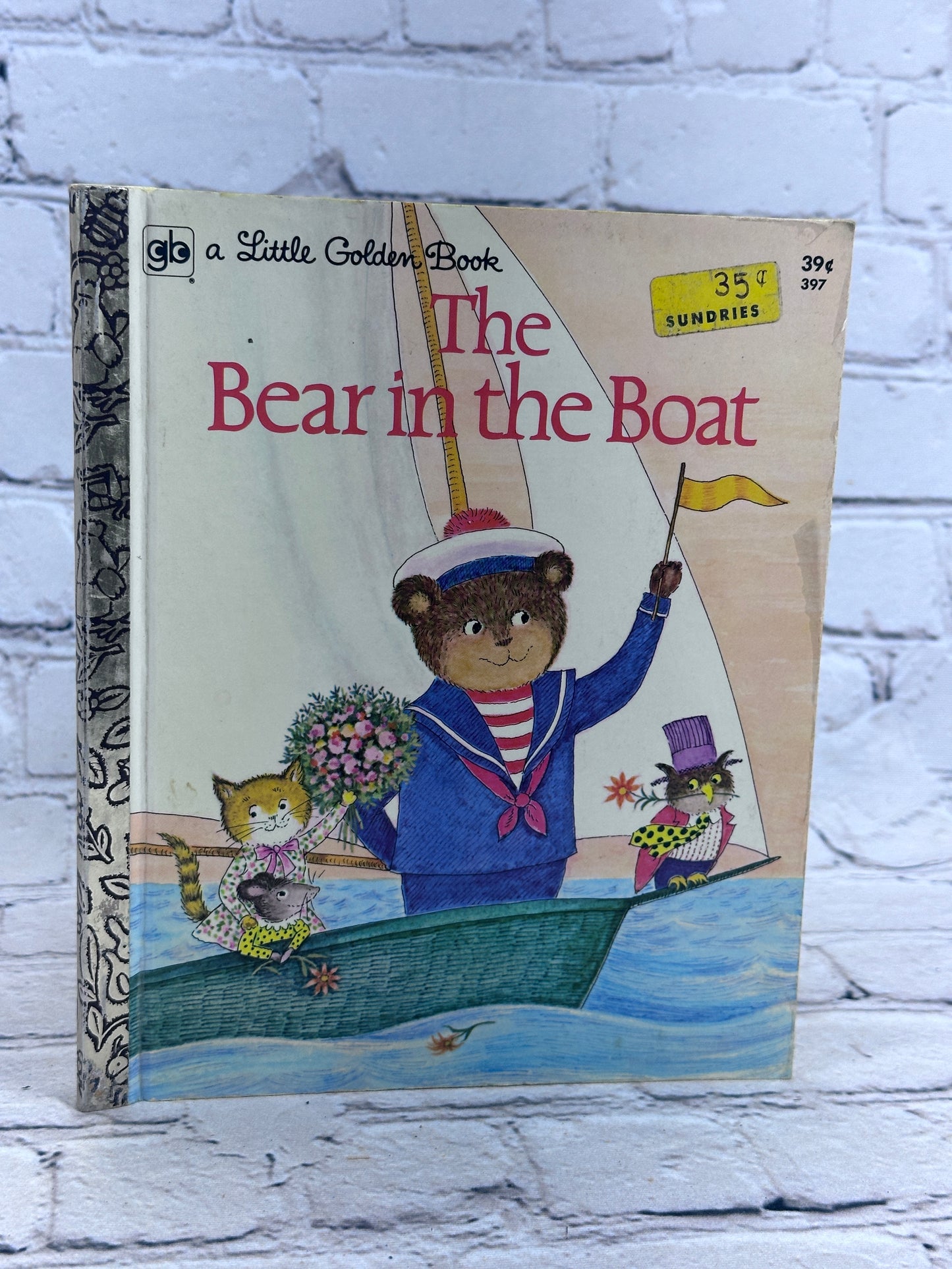 The Bear in the Boat By Ilse-Margret Vogel [A Little Golden Book · 1972]