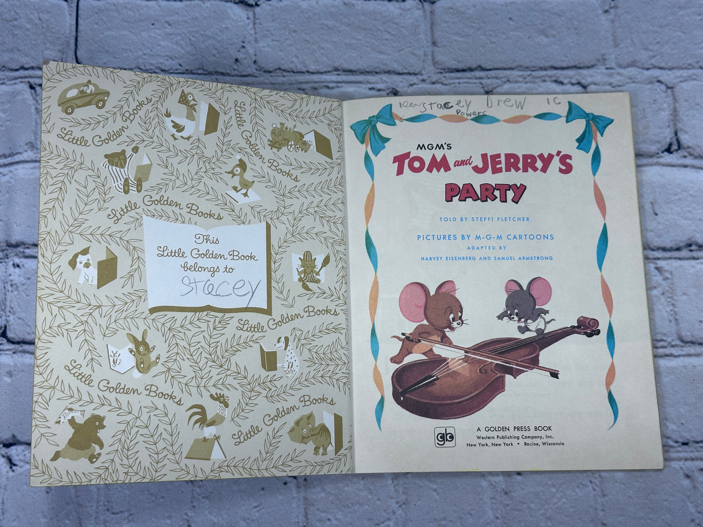 MGM’s Tom and Jerry’s Party [A Little Golden Book · 1972]