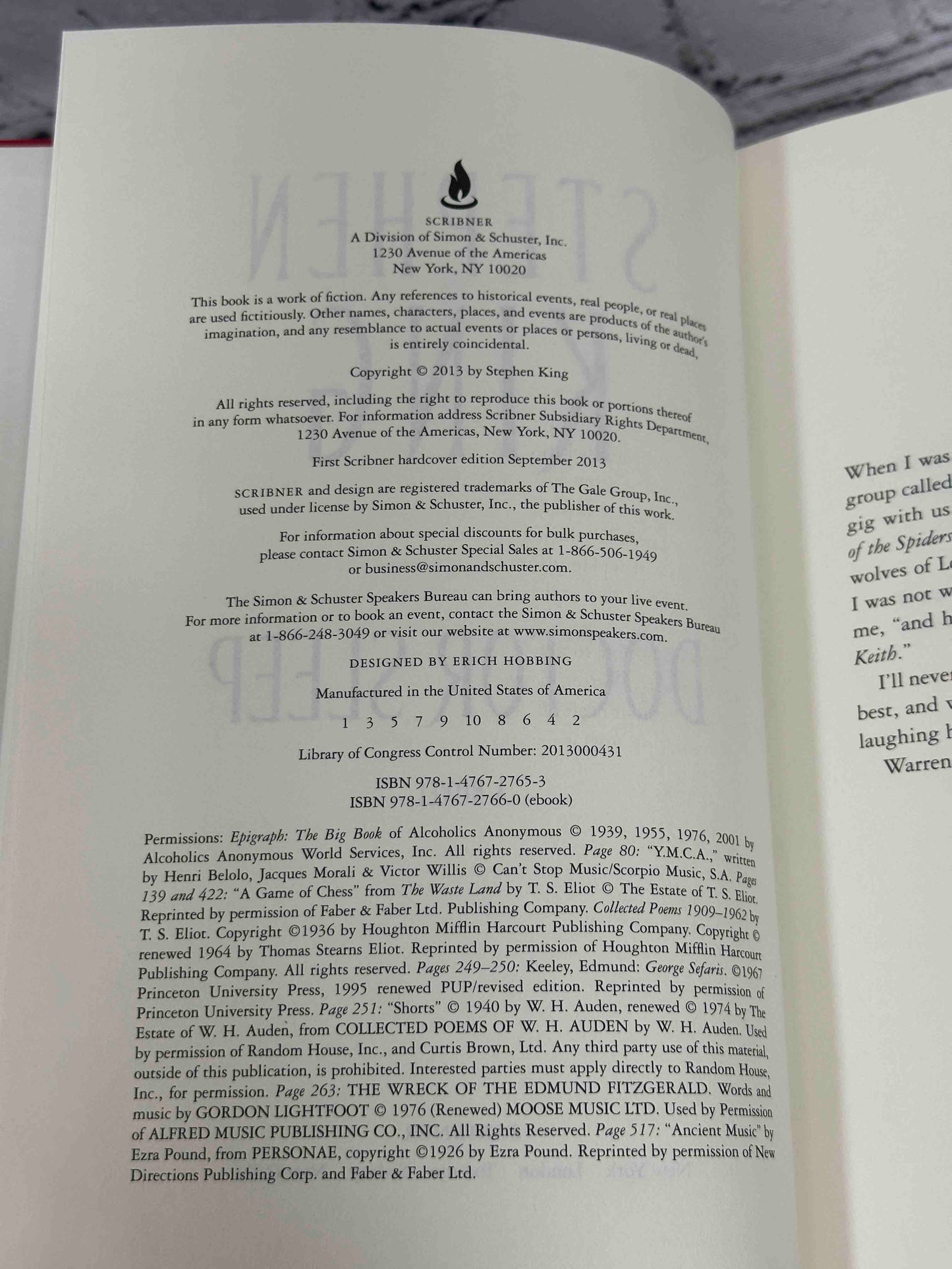 Doctor Sleep: A Novel