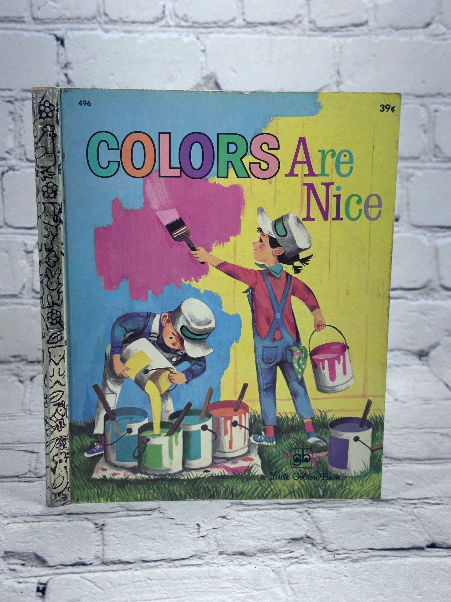 Colors Are Nice By Adelaide Holl [A Little Golden Book · 2nd Print · 1971]