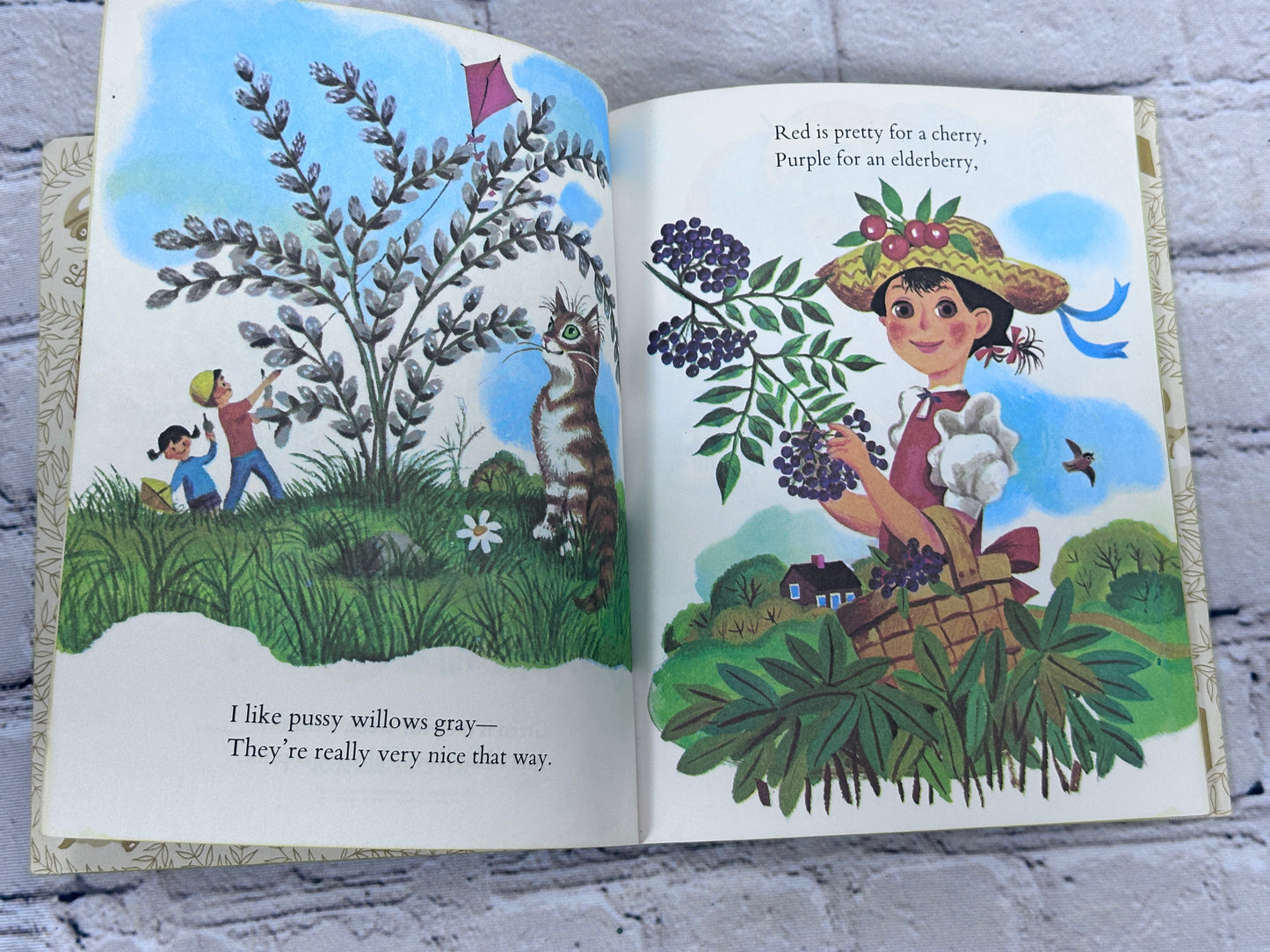 Colors Are Nice By Adelaide Holl [A Little Golden Book · 2nd Print · 1971]