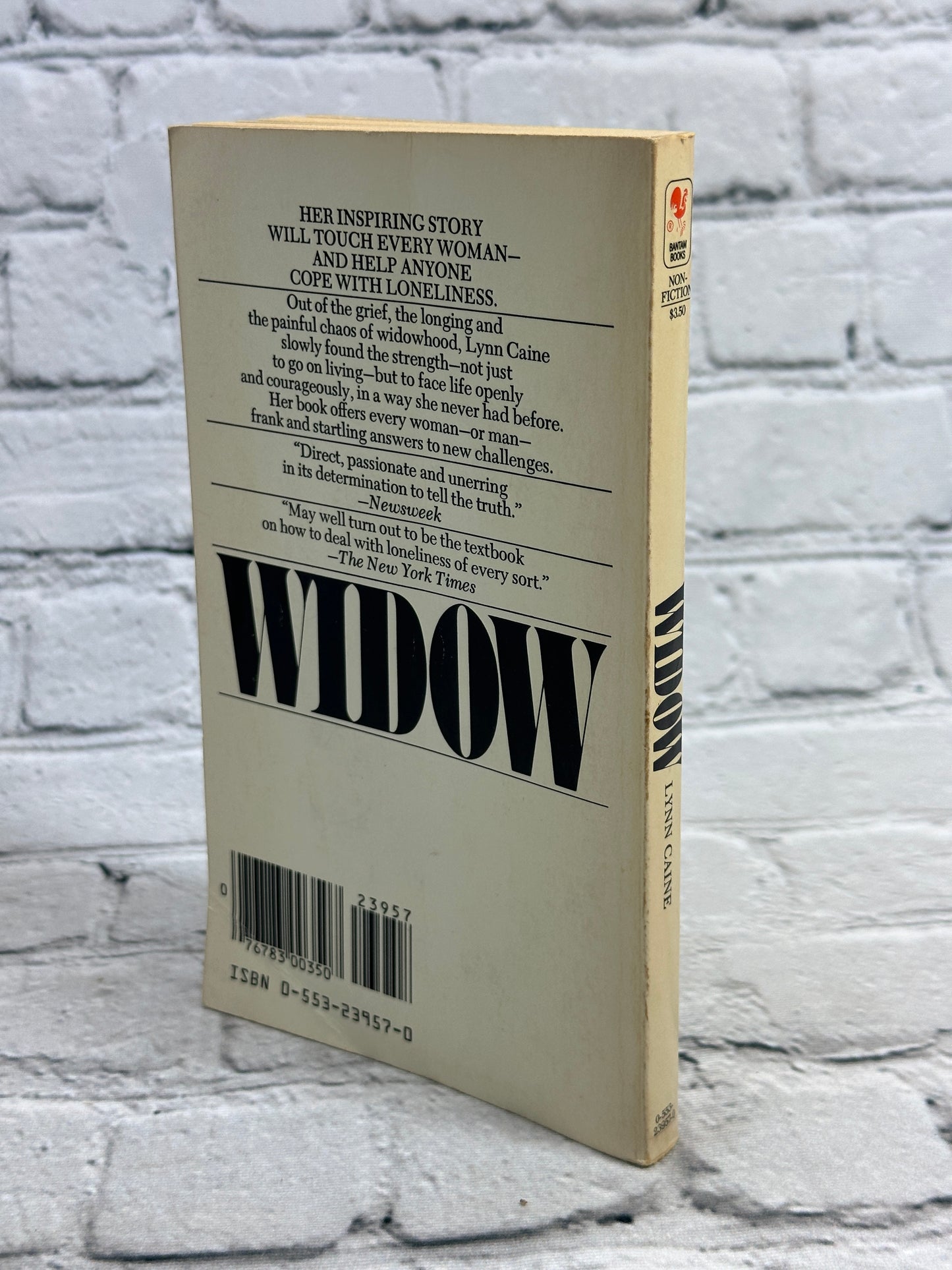 Widow by Lynn Caine Vintage [1981 · Ninth Printing]