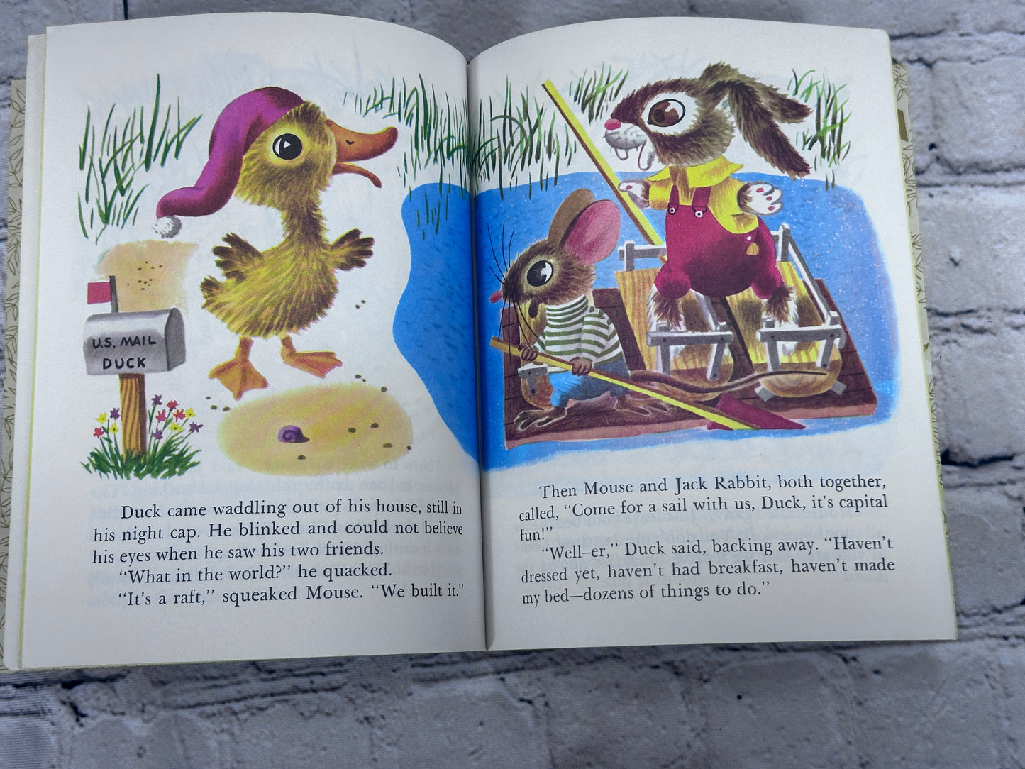 Duck and his Friends By K. and B. Jackson Illustrated by Richard Scarry [A Little Golden Book · 1973]