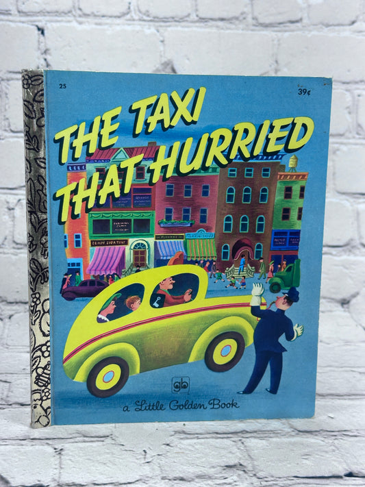 The Taxi That Hurried By Lucy Sprague Mitchell [A Little Golden Book · 1973]