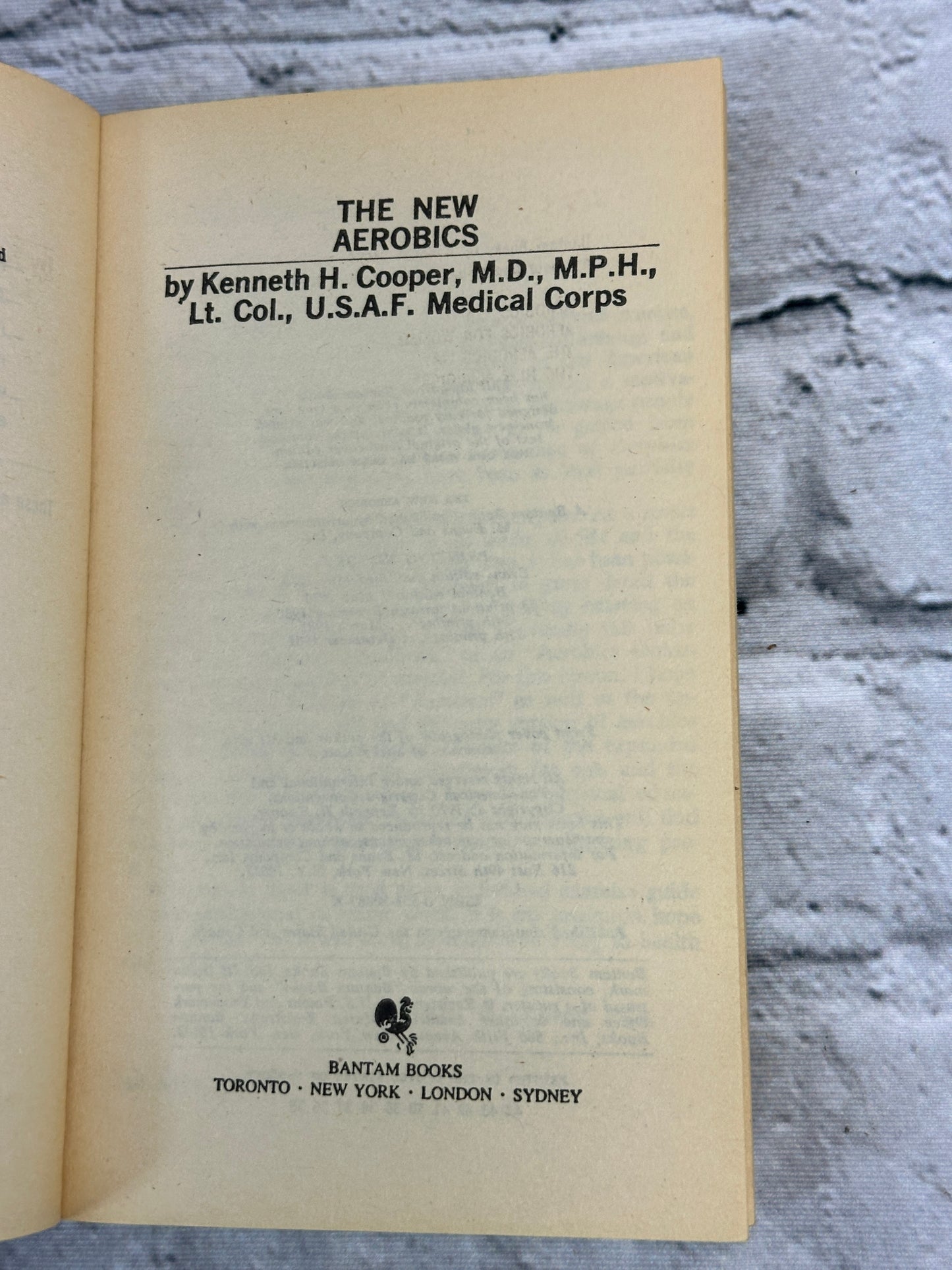 The New Aerobics by Kenneth H. Cooper M.D, M.P.H. [1981]