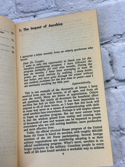 The New Aerobics by Kenneth H. Cooper M.D, M.P.H. [1981]