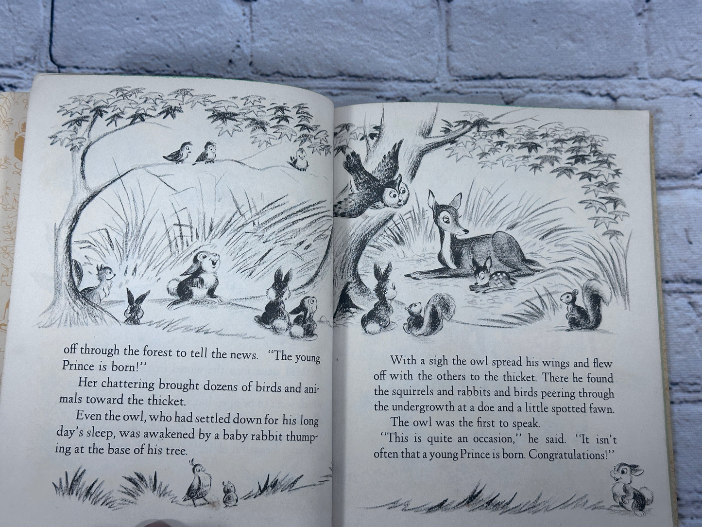 Walt Disney's Bambi [A Little Golden Book · 1st Ed. · "E" · 1948]