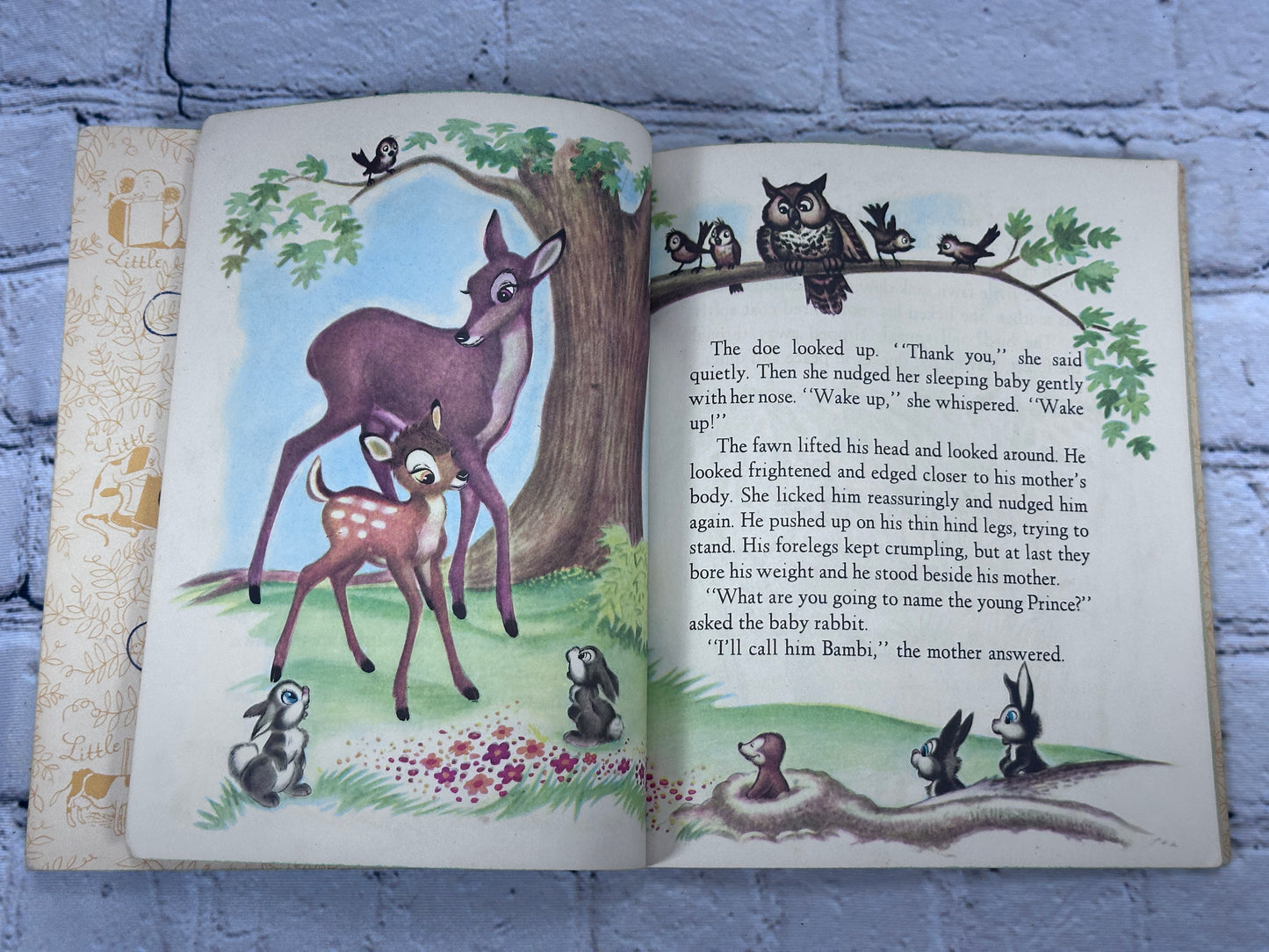 Walt Disney's Bambi [A Little Golden Book · 1st Ed. · "E" · 1948]