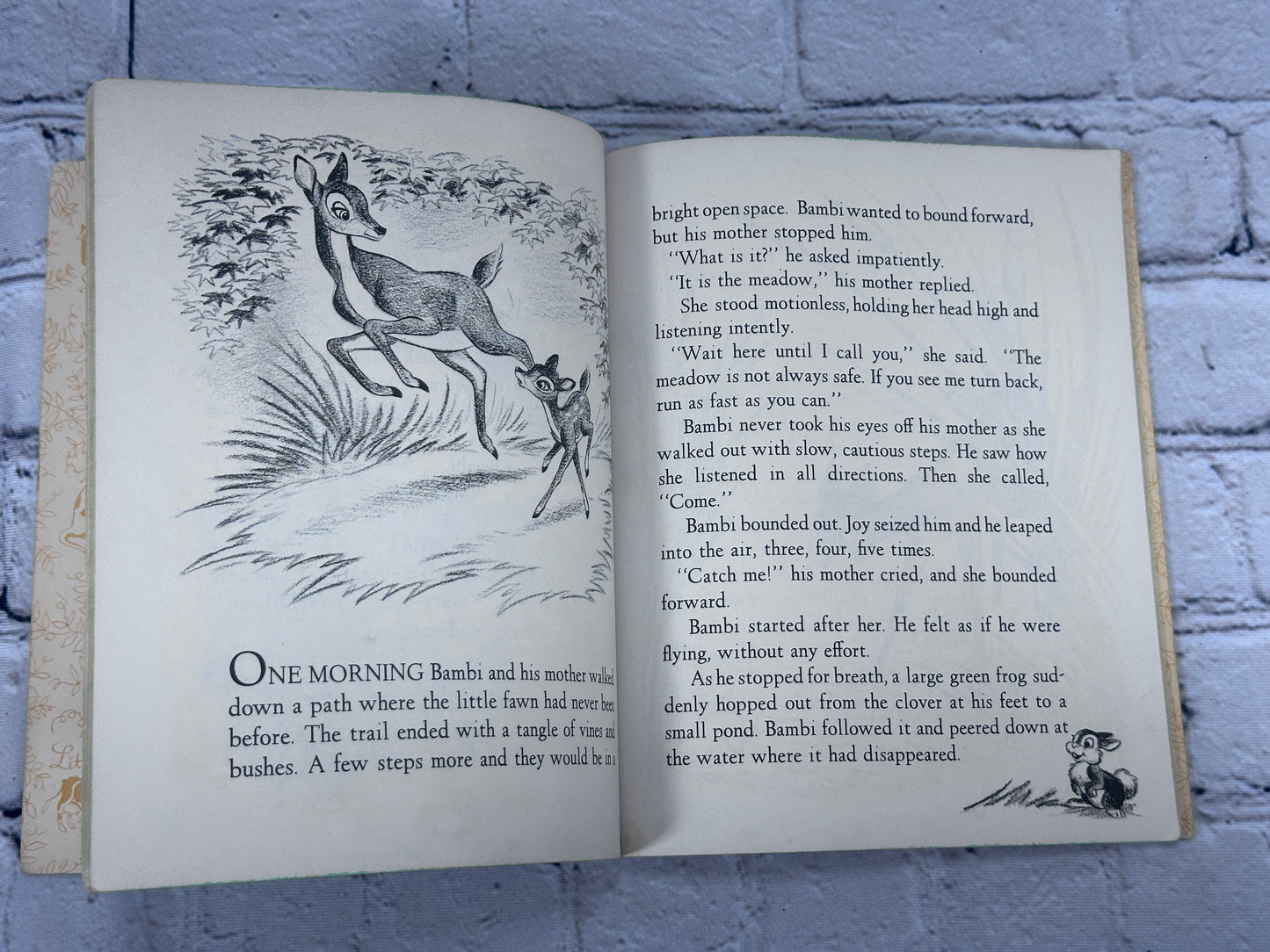 Walt Disney's Bambi [A Little Golden Book · 1st Ed. · "E" · 1948]