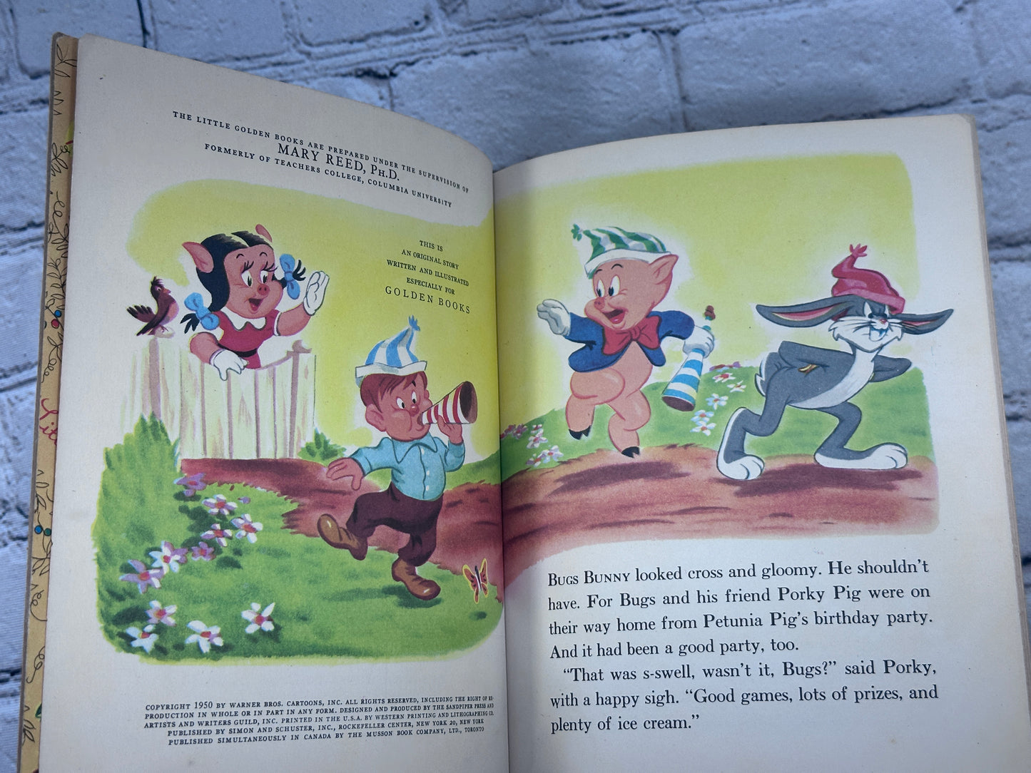 Bugs Bunny’s Birthday [A Little Golden Book 1st Ed. · "A" · 1950]