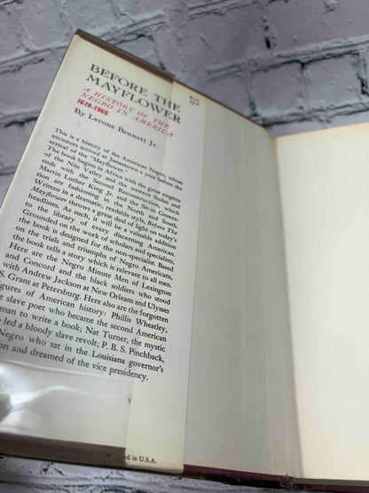 Before the Mayflower A History of the Negro in America 1619-1966