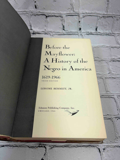 Before the Mayflower A History of the Negro in America 1619-1966