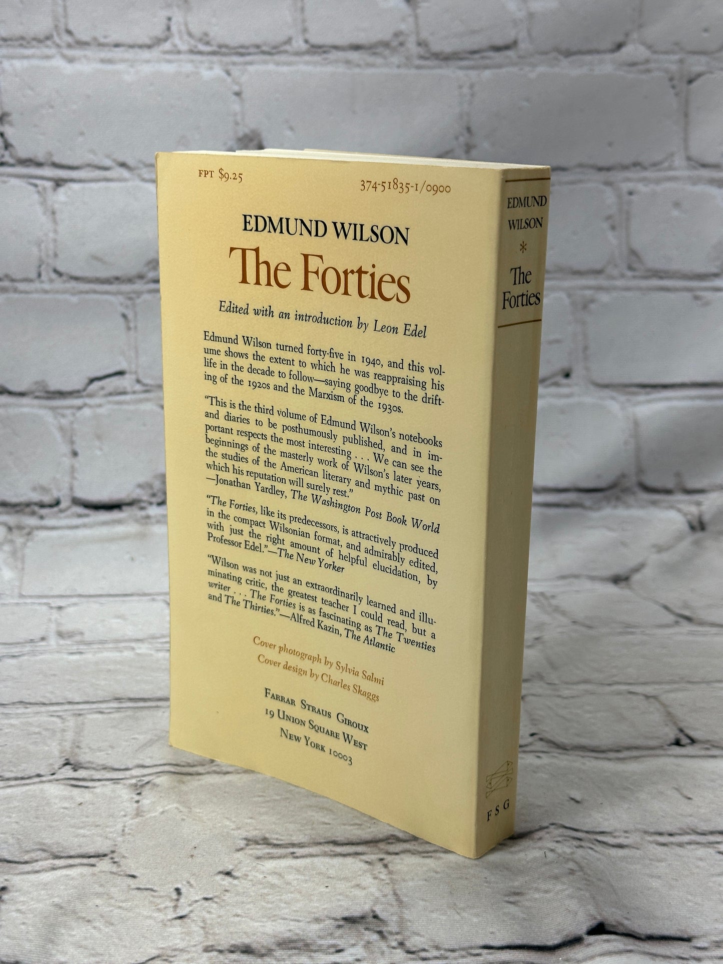 The Forties by Edmund Wilson [1984]