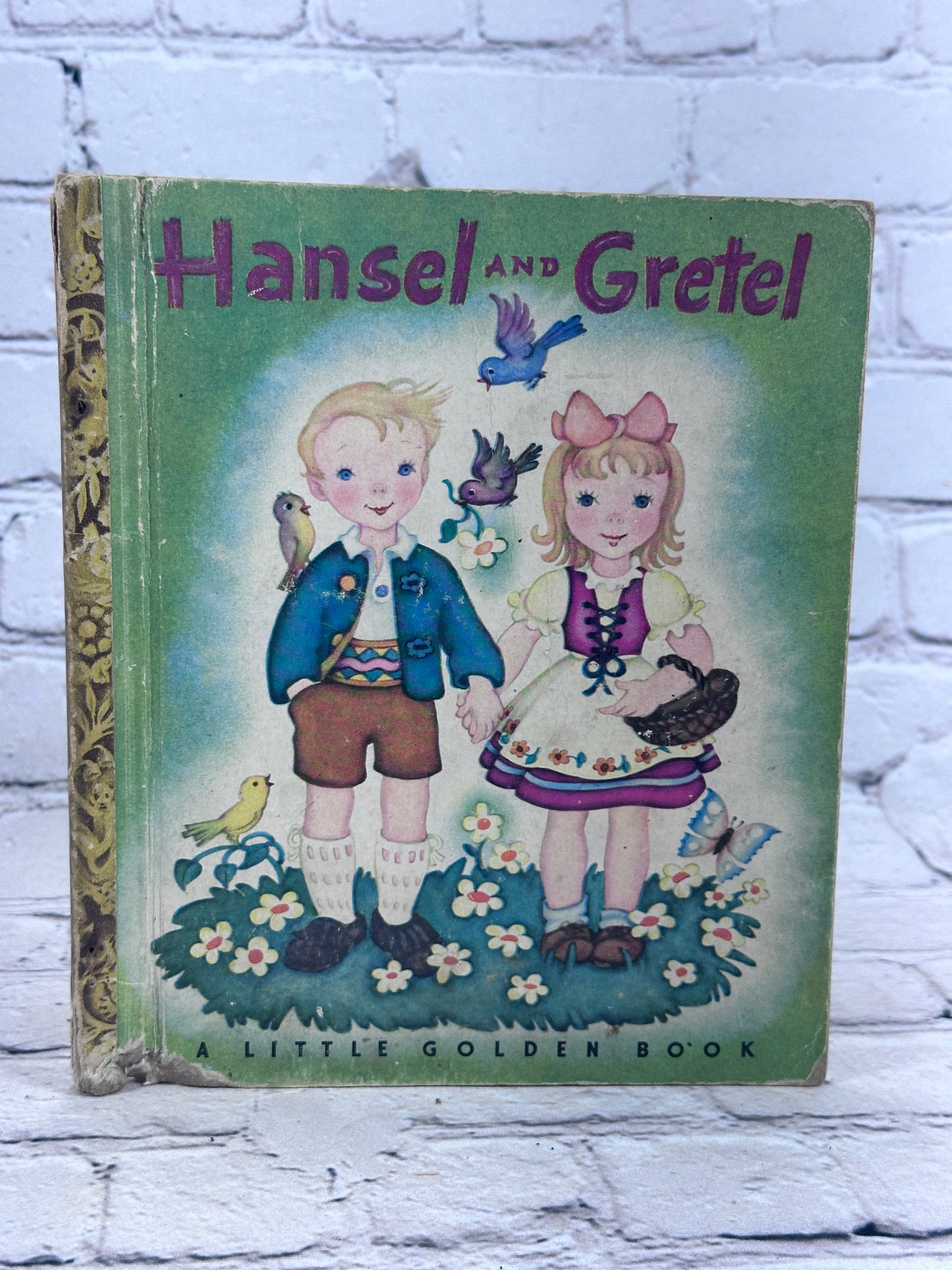 Hansel and Gretel [A Little Golden Book 1st Ed. · "H" · 1943]