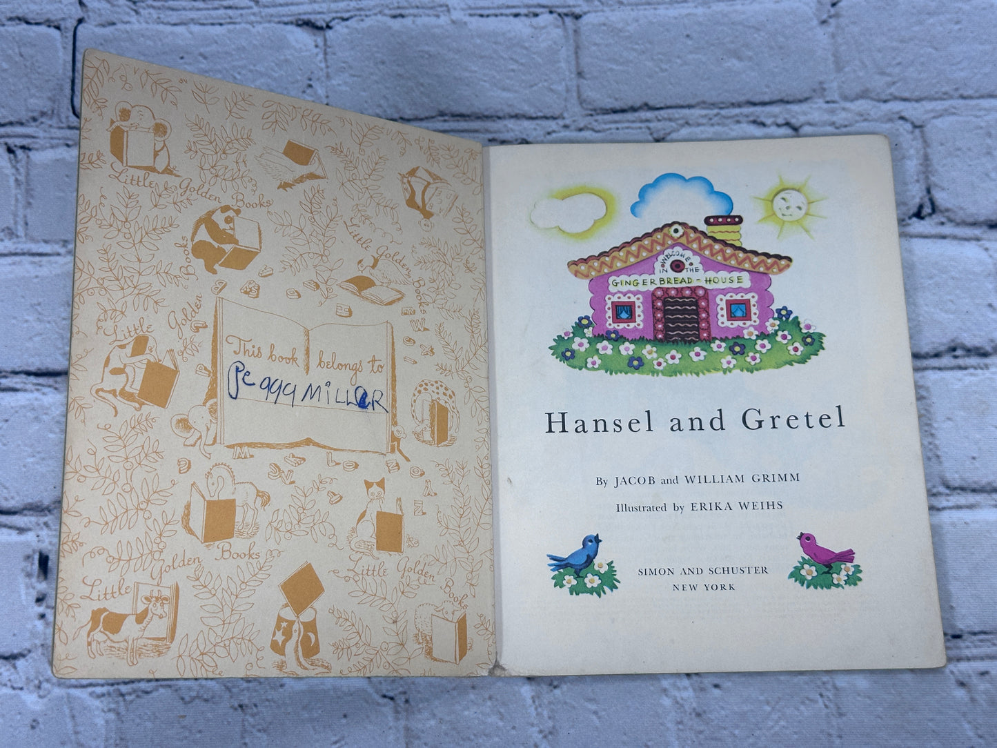 Hansel and Gretel [A Little Golden Book 1st Ed. · "H" · 1943]