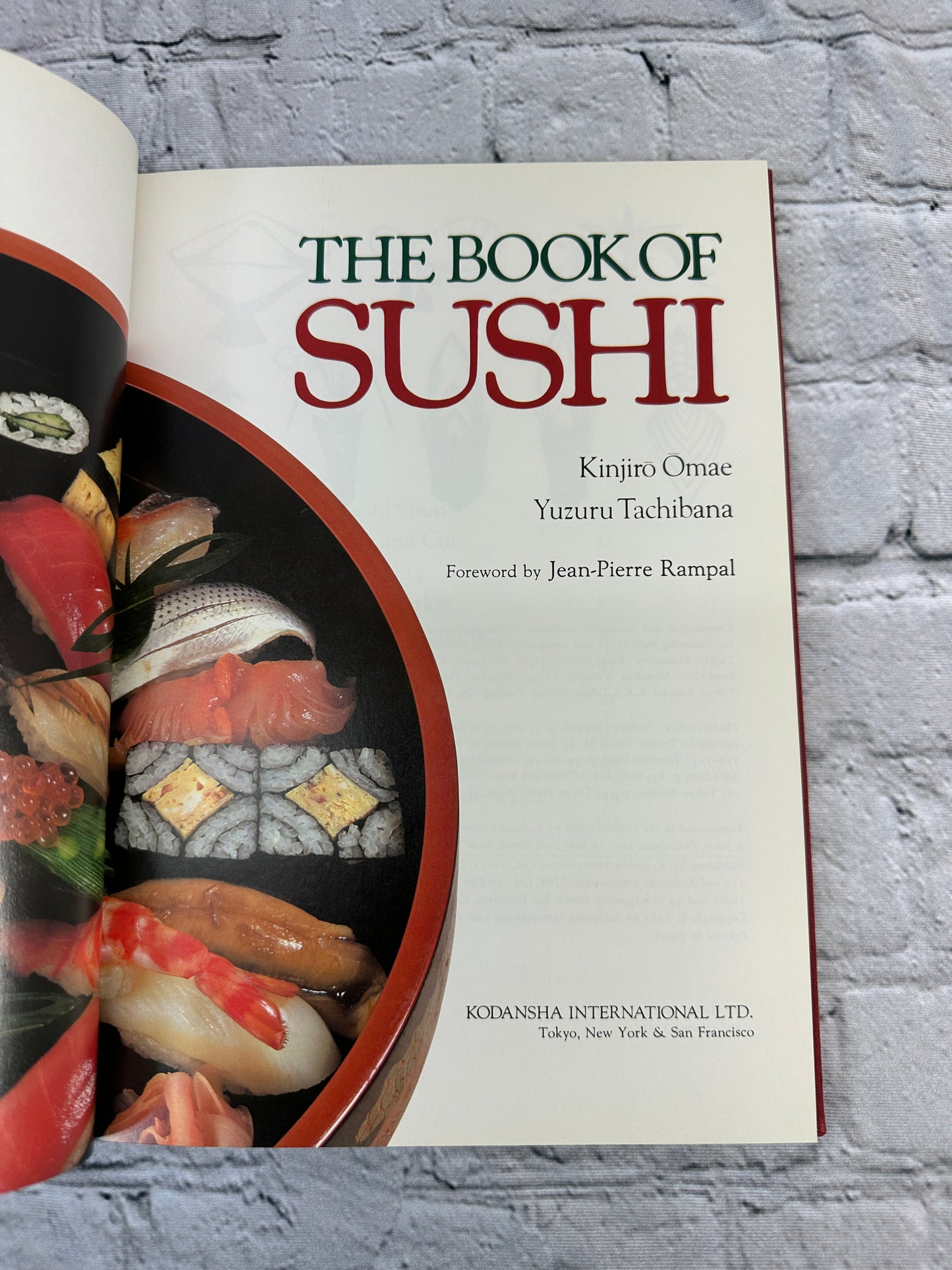 The Story of Sushi by Omae & Tachibana [1982 · 1st Edition, 2nd Printing]